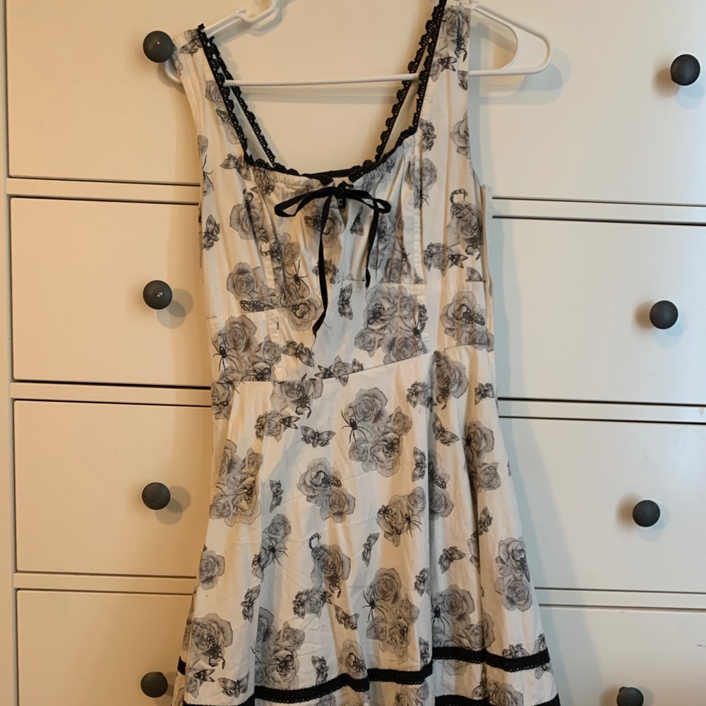 Floral spider dress